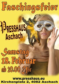 Faschingsfeier @Presshaus