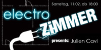 electroZimmer presents Julien Cavi@WOHNZiMMER