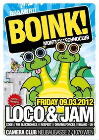 Boink! with Loco & Jam@Camera Club