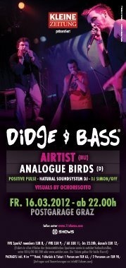 Didge & Bass@Postgarage