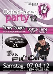 OsterHasenparty 2012 mit DJ Ivan Fillini@ESV Halle