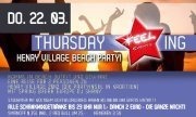 Thursday Feeling (Henry Village Beach Party)@Nachtwerft