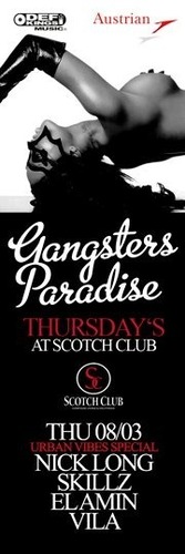 Gangster´s Paradise - Urban Vibes Special@Scotch Club