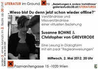 Literatur im Ground Xiro 2.5.@Xi Cafe & Bar