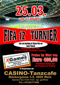 PS3 FIFA 12 Turnier@Casino-Tanzcafe