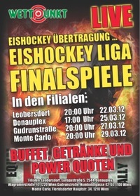 Wettpunkt trifft Sport - Eishockey pur in 4 Filialen!@Wettpunkt Filiale Leobersdorf