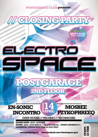 Electro Space - Closing Party@Postgarage