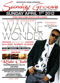 Wayne Wonder Live in Concert@Ride Club