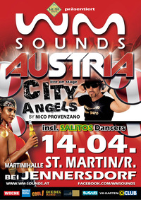 WM-Sounds Austria mit Star-Act City Angels@Martinihalle