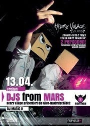 13.4.2012 - DJs from Mars (powered by Henry Village)@Nightrow