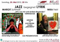 Jazz begegnet Lyrik - Margit Schmidt & Nika Feist@Osteria Allora