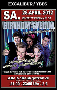 Birthday Spezial@Excalibur