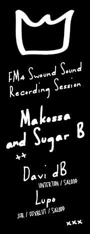 SALOPP! | FM4 Swound Sound Recording Session - Makossa & Sugar B@Brut Künstlerhaus