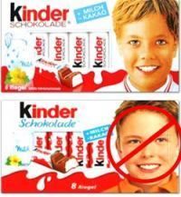 Wir wollen das original Kinderschokolade - Kind zurück