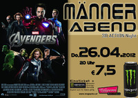 Männerabend: Marvels the Avengers@Hollywood Megaplex