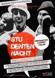 Studenten Nacht u. Prosecco Happy Hour