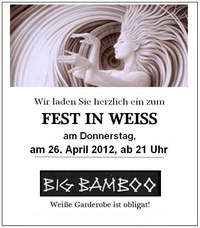 Fest in Weiss