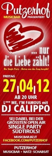 Nur die Liebe zählt!! im Putzerhof/Musicbar@Musicbar Putzerhof