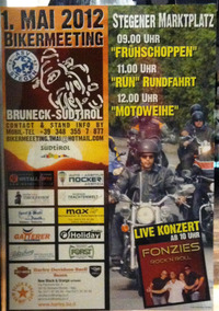 Motorradweihe in Bruneck@St. Lorenzen