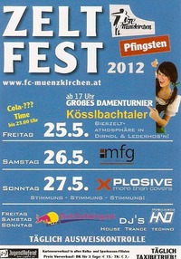 Zeltfest + Clubbing Zelt@Sportplatz