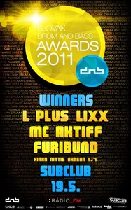 Slovak drum and bass Award'11 Winners@Subclub