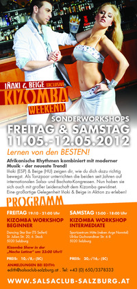 Kizomba Weekend mit Iñaki & Beige