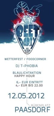 Beet Party@Rübenplatz Paasdorf