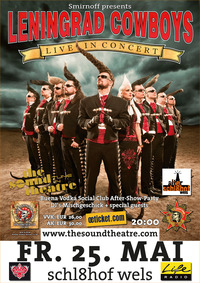 Leningrad Cowboys@Alter Schl8hof Wels