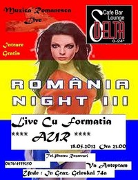 Romania Night mit AUR live@Delta Lounge