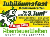 Jubiläumsfest & Oldtimertreffen mit Frühschoppen@AbenteuerWelten - Event- & Freizeitpark