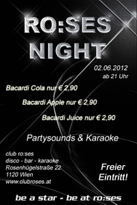 ro:ses night@Club Ro:ses disco-bar-karaoke