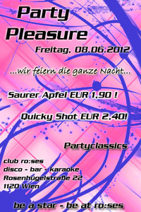 Party Pleasure@Club Ro:ses disco-bar-karaoke