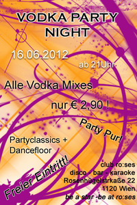 Vodka Party Night@Club Ro:ses disco-bar-karaoke