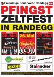 Pfingst Zeltfest in Randegg@Freiwillige Feuerwehr