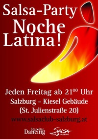 Noche Latina - Die Salsa Party@Salsaclub Salzburg