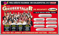 10 Jahre Grubertaler - Jubiläumsfest@Festzelt