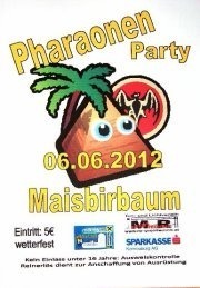 Pharaonenparty 2012@Veranstaltungsgelände