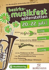 Bezirksmusikfest Seitenstetten