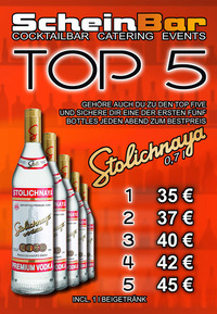 The daily Top 5@ScheinBar