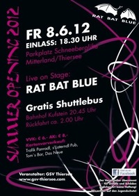 Summer Opening 2012 mit Rat Bat Blue@Thiersee / Parkplatz Schneeberglifte