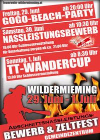 Abschnittsnassleistungsbewerb & Zeltfest@Gerätehalle Wildermieming