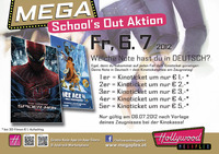 Megaplex School's Out Aktion@Hollywood Megaplex