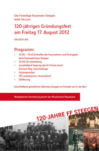 120-jähriges Gründungsfest@Steegen