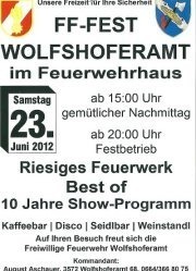 FF Fest Wolfshoferamt