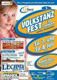 Volkstanzfest im Zehnbach
