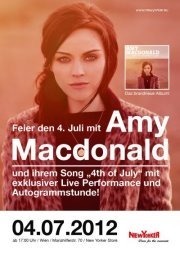 Amy Macdonald Unplugged-Gig@New Yorker Store