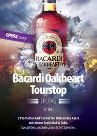 Bacardi Oakheart Tourstop@jaxx! Partyclub