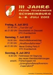 FF - Fest 111 Jahre FF Schweinburg@Festplatz