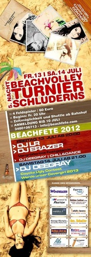 Beachfete Schluderns 2012@Beachvollyplatz 