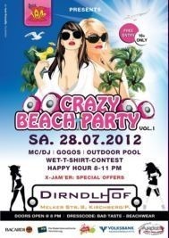 Crazy Beach Party@Dirndlhof